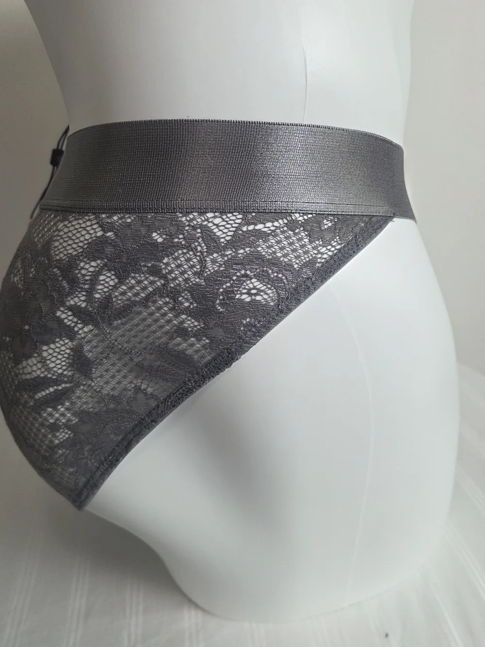 Cosabella Men's Odisha Gry Sheer Lace Sports Brief